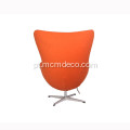 Lã Fabic Jacobsen Inspirado Egg Chair